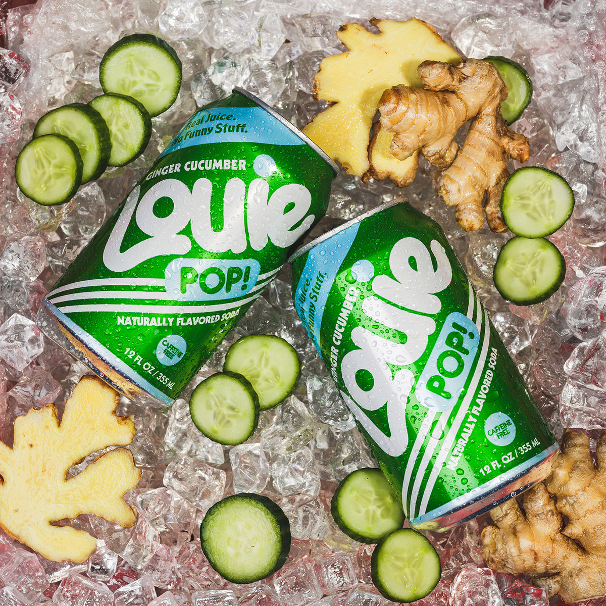 Ginger Cucumber Pop!